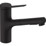 Смеситель для кухни Hansgrohe Zesis M33 74800670 Черный матовый латунь
