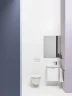 Унитаз с инсталляцией Laufen Pro Rimless 8.2096.6.000.000.1+8.9896.6.000.000.1 + Alcaplast Sadroмodul AM101/1120-0001+M570 с сиденьем Микролифт с Белой клавишей смыва