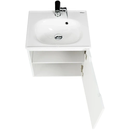 Тумба под раковину BelBagno Etna 50 R ETNA-500-1A-SO-BL-P-R подвесная Bianco Lucido МДФ / ЛДСП