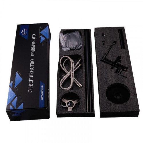 Смеситель для ванны Fashun A3085-7 цвет Черный