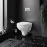 Унитаз с инсталляцией Damixa Jupiter DX77C1738SC + Viega Prevista Dry 8524.14 792596 с сиденьем Микролифт и клавишей смыва Хром