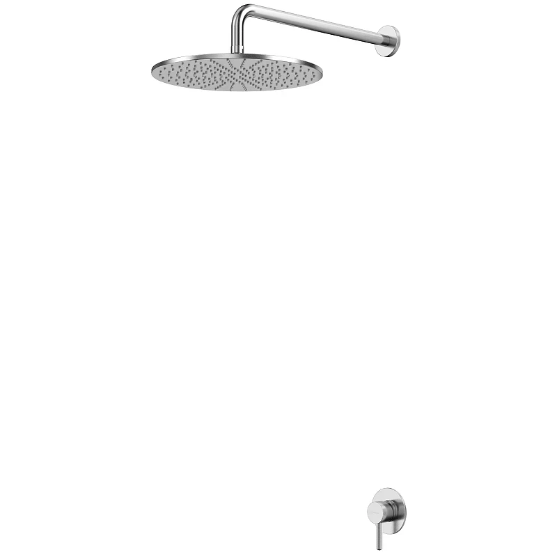 Душевая система Whitecross Y brushed nickel YSET01NIB Брашированный никель латунь встраиваемый