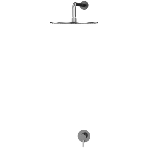 Душевая система Whitecross Y brushed nickel YSET01NIB Брашированный никель латунь встраиваемый