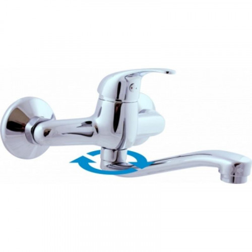 Смеситель для раковины Rav Slezak Sazava SA001.5/26 Хром на стену