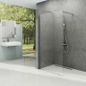 Душевая перегородка Ravak Walk-In Wall 130 GW9WJ0C00Z1 профиль Хром стекло Transparent