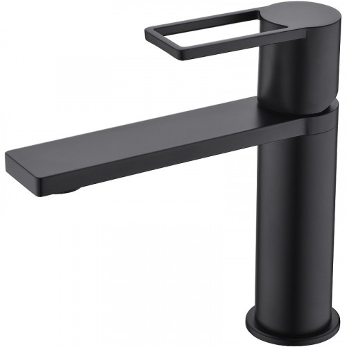 Смеситель для раковины beWash Element BVMM1BS700 Черный матовый латунь