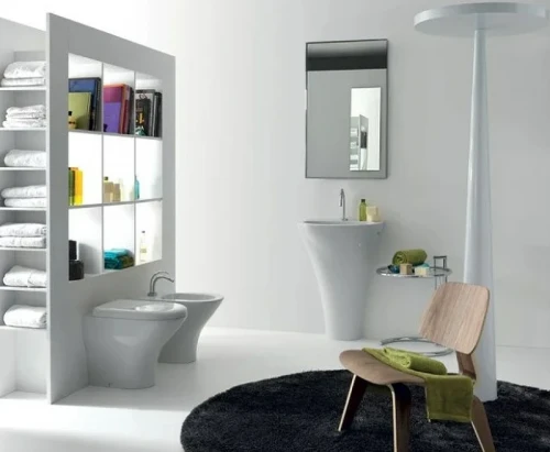 Биде Kerasan Aquatech 372101*1 Белое