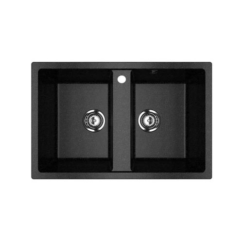 Кухонная мойка Ulgran Classic U-608-308 цвет Черный