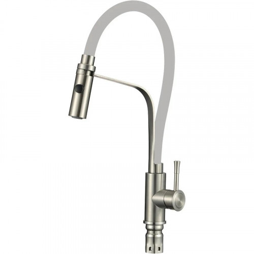 Смеситель для кухни Savol S-SUS6012-04 цвет Сатин Серый