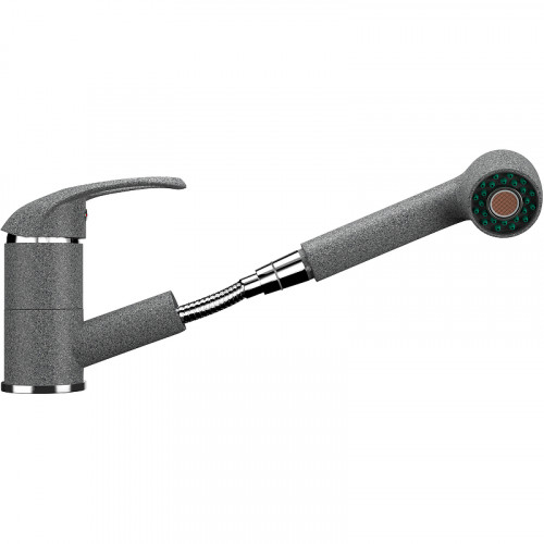 Смеситель для кухни Ulgran Classic U-002-309 Темно-серый латунь