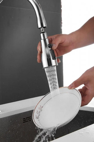 Смеситель для кухни Shevanik S163 цвет Хром