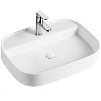 Раковина WeltWasser Elbach 2205 61 10000003826 Белый глянец фаянс накладная