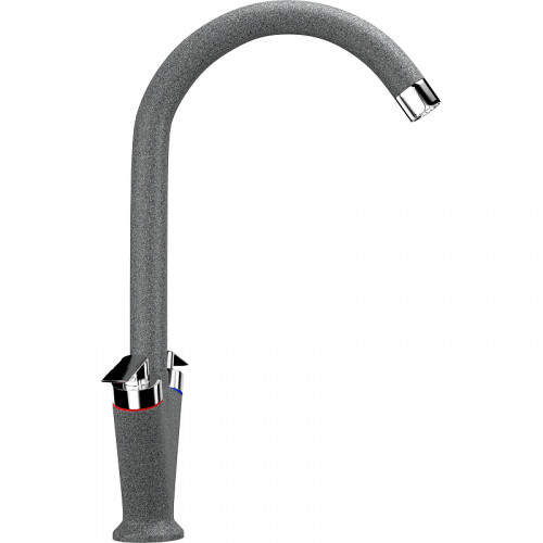 Смеситель для кухни Ulgran Classic U-011-309 Темно-серый латунь