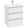 Тумба под раковину Roca The Gap 60 A857404806 подвесная Белый глянец