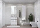 Тумба под раковину Roca The Gap 60 A857404806 подвесная Белый глянец