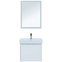 Комплект мебели для ванной Aquanet Nova Lite 60 242922 подвесной Белый МДФ / ЛДСП