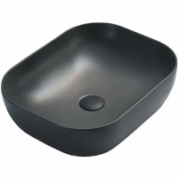 Раковина-чаша Vincea 51 VBS-101MA Антрацит матовый фарфор накладная