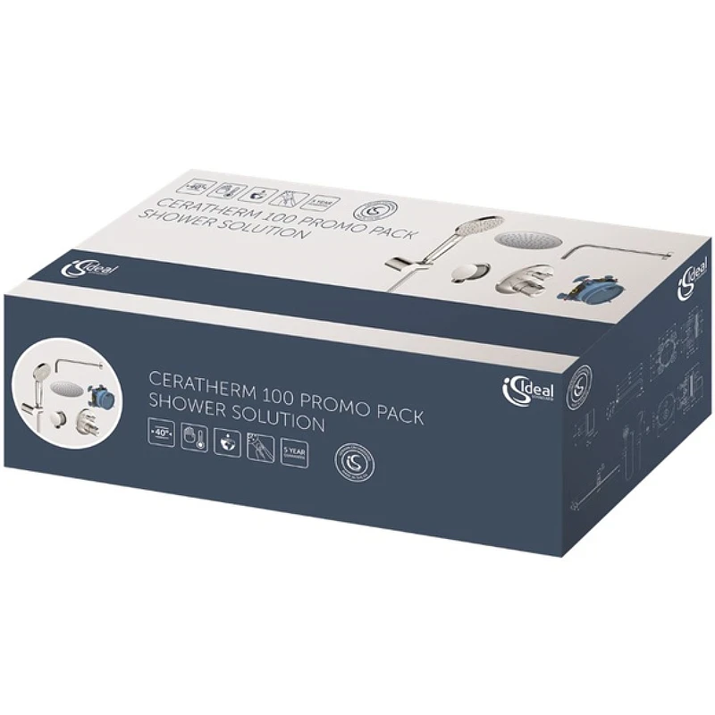 Душевая система Ideal Standard Ceratherm BD006XC с термостатом Хром