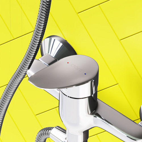 Смеситель для ванны Dorff Norma D1095000 универсальный Хром латунь на стену