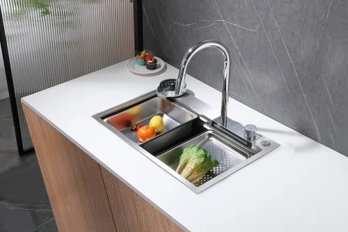 Кухонная мойка Abber Wasser Kreis 68 AF2194 Хром нержавеющая сталь встраиваемый