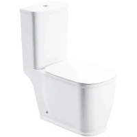 Унитаз компакт BelBagno Prado BB10150CP/BB10150SC без бачка с сиденьем Микролифт фаянс напольный