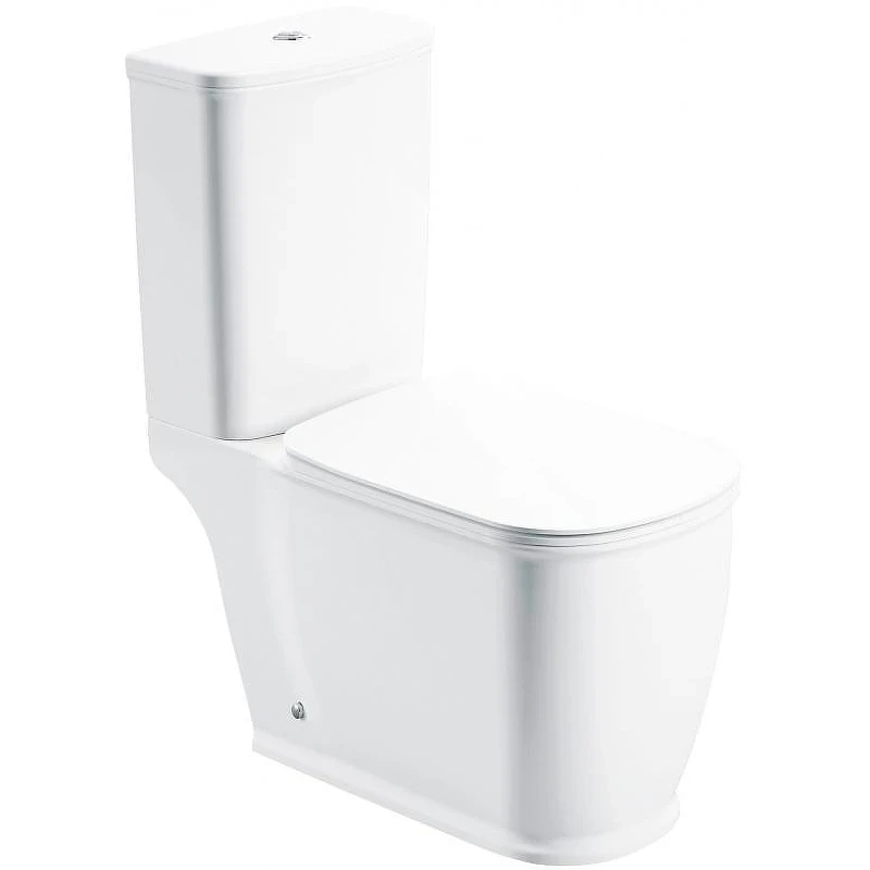 Унитаз компакт BelBagno Prado BB10150CP/BB10150SC без бачка с сиденьем Микролифт фаянс напольный