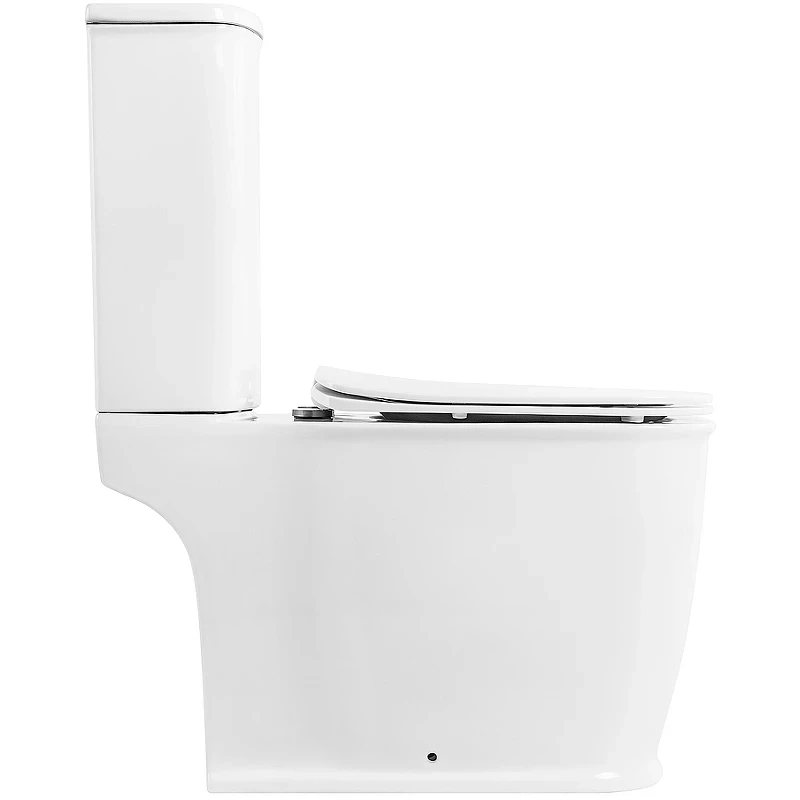 Унитаз компакт BelBagno Prado BB10150CP/BB10150SC без бачка с сиденьем Микролифт фаянс напольный