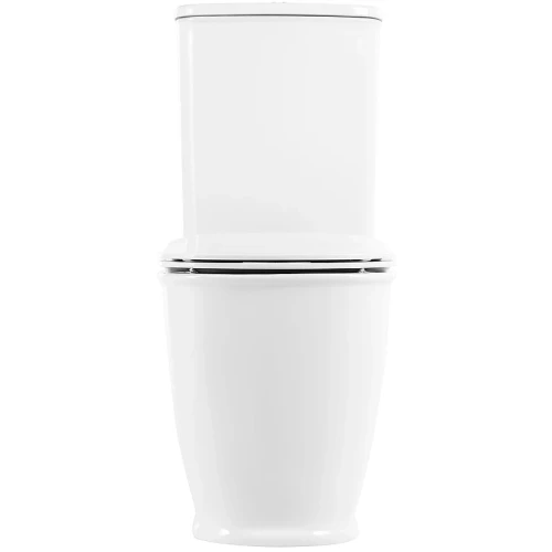 Унитаз компакт BelBagno Prado BB10150CP/BB10150SC без бачка с сиденьем Микролифт фаянс напольный