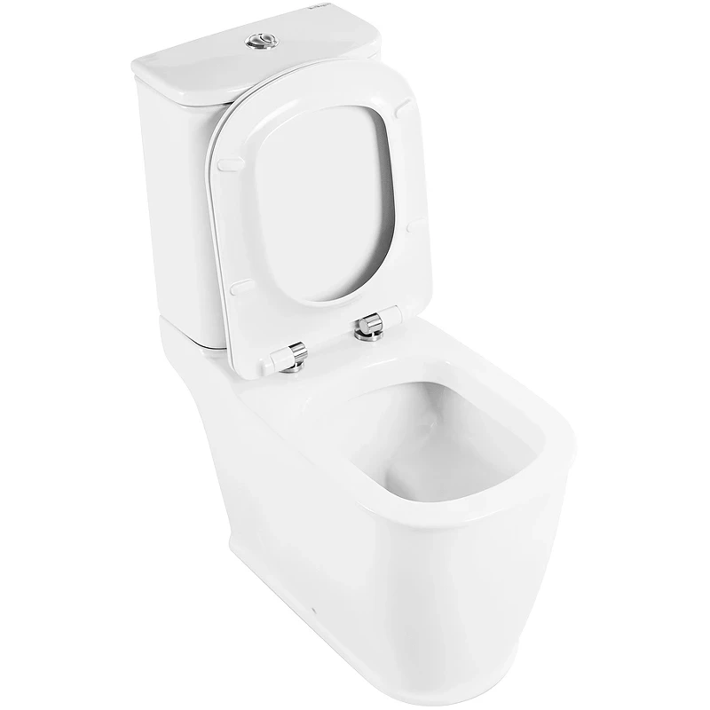 Унитаз компакт BelBagno Prado BB10150CP/BB10150SC без бачка с сиденьем Микролифт фаянс напольный