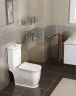 Унитаз компакт BelBagno Prado BB10150CP/BB10150SC без бачка с сиденьем Микролифт фаянс напольный