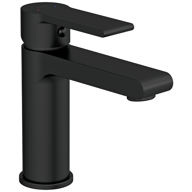 Смеситель для раковины Cersanit Brasko Black 63107 Черный матовый латунь