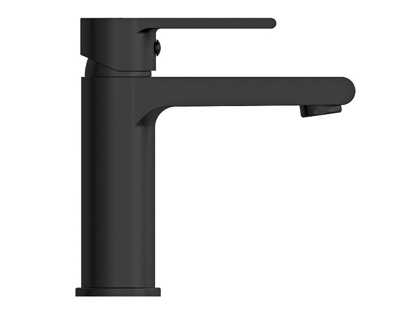 Смеситель для раковины Cersanit Brasko Black 63107 Черный матовый латунь