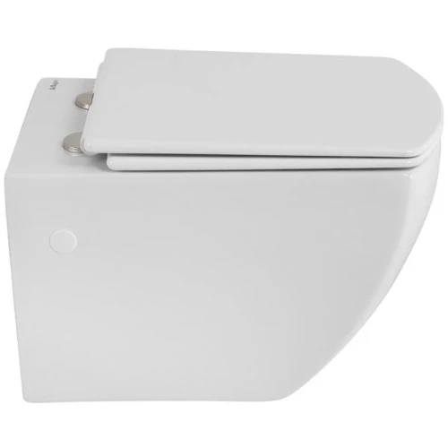 Унитаз BelBagno Carina BB514CHR без сиденья фаянс подвесной