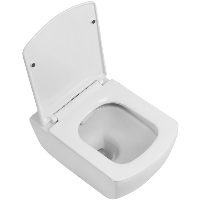 Унитаз BelBagno Carina BB514CHR без сиденья фаянс подвесной