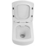 Унитаз BelBagno Carina BB514CHR без сиденья фаянс подвесной