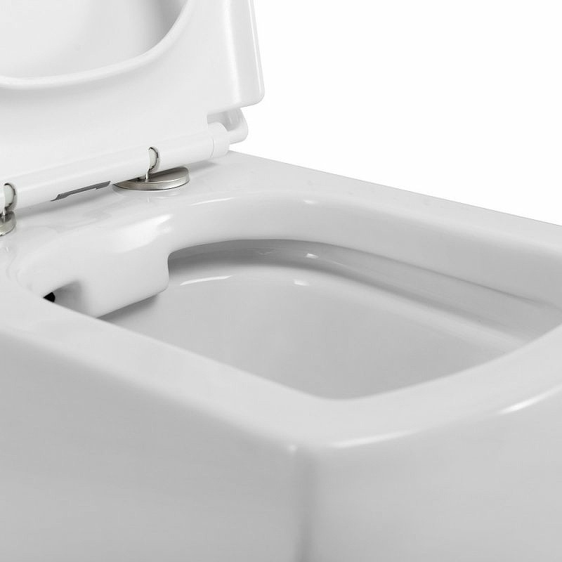 Унитаз BelBagno Carina BB514CHR без сиденья фаянс подвесной