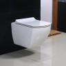 Унитаз BelBagno Carina BB514CHR без сиденья фаянс подвесной