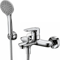 Смеситель для ванны WasserKRAFT Vils 5601 Хром латунь на стену