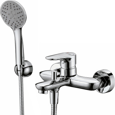 Смеситель для ванны WasserKRAFT Vils 5601 Хром латунь на стену
