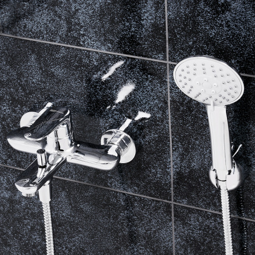 Смеситель для ванны WasserKRAFT Vils 5601 Хром латунь на стену