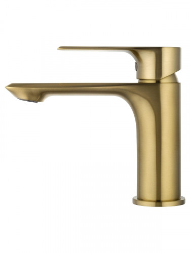 Смеситель для раковины Wonzon &amp; Woghand Brilliant WW-88018079-BG цвет Брашированное золото