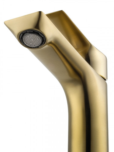 Смеситель для раковины Wonzon &amp; Woghand Brilliant WW-88018079-BG цвет Брашированное золото