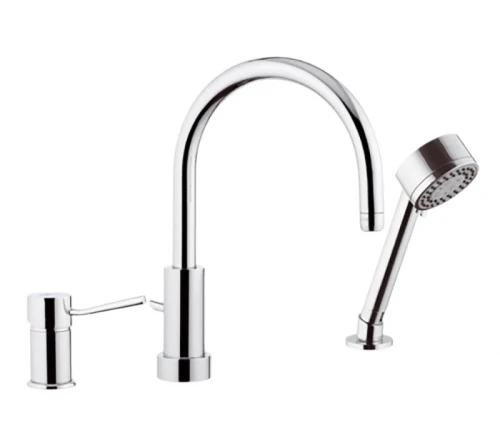 Смеситель на борт ванны Remer Minimal N48319MO цвет Хром