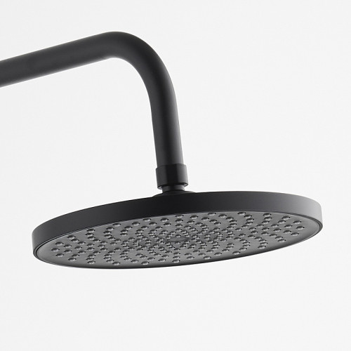 Душевая система Bond Circle B01-8888 Черная матовая нержавеющая сталь на стену