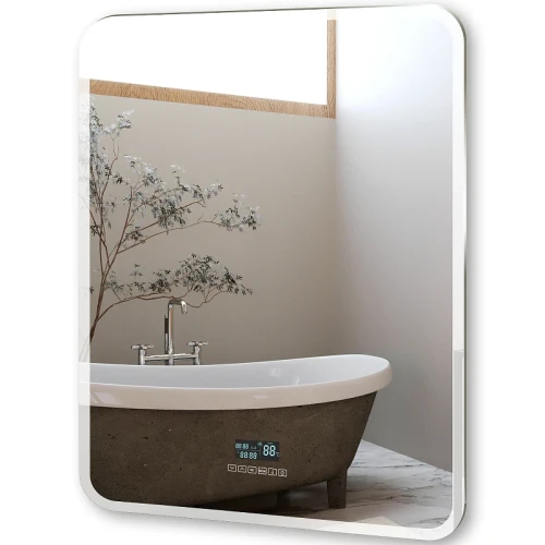 Зеркало Silver Mirrors Стив-6 69 ФР-00001865 с подсветкой с сенсорным выключателем с подогревом с многофункциональным модулем стекло