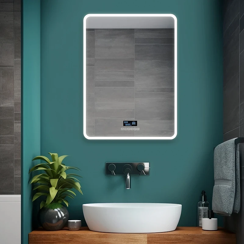 Зеркало Silver Mirrors Стив-6 69 ФР-00001865 с подсветкой с сенсорным выключателем с подогревом с многофункциональным модулем стекло