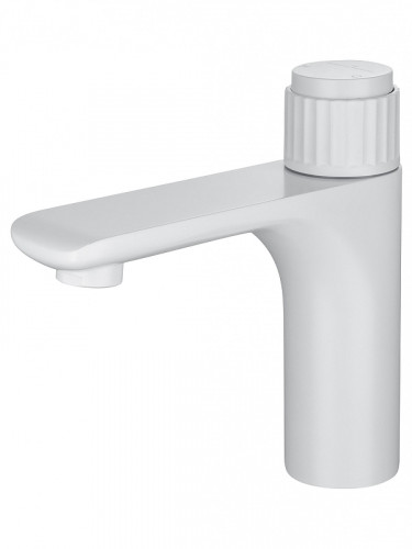 Смеситель для раковины Wonzon &amp; Woghand Click WW-A40412-MW цвет Белый матовый