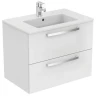 Тумба под раковину Ideal Standard Tempo 70 E0537WG подвесная цвет Lacquered White Glossy (Белый лак глянцевый)