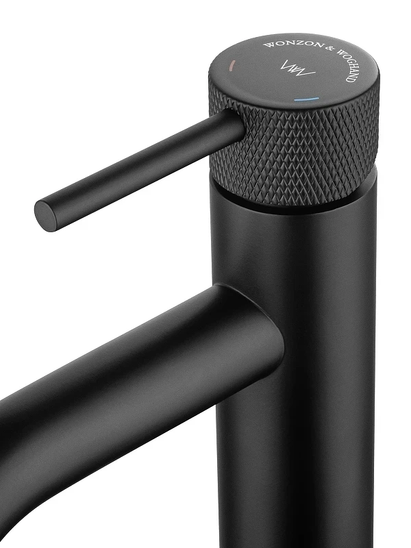 Смеситель для раковины Wonzon & Woghand WW-H1061-MB цвет Черный матовый