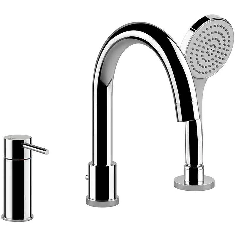 Смеситель на борт ванны Gessi Emporio Via tortona 18637#031 Хром